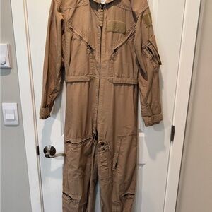 Military Tan Flight Suit 36S